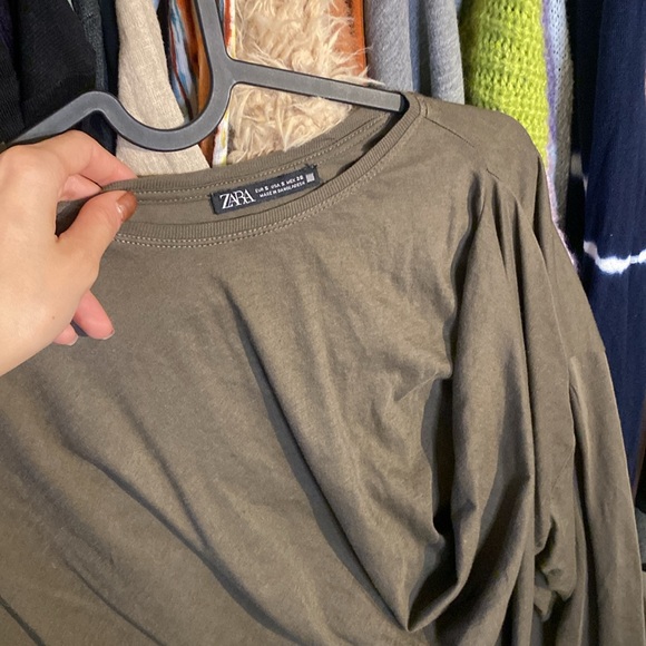 Zara Neck Detailed Blouse - Picture 2 of 2